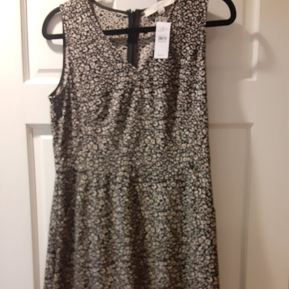 Loft (never-worn) Animal-Print Dress (8)
